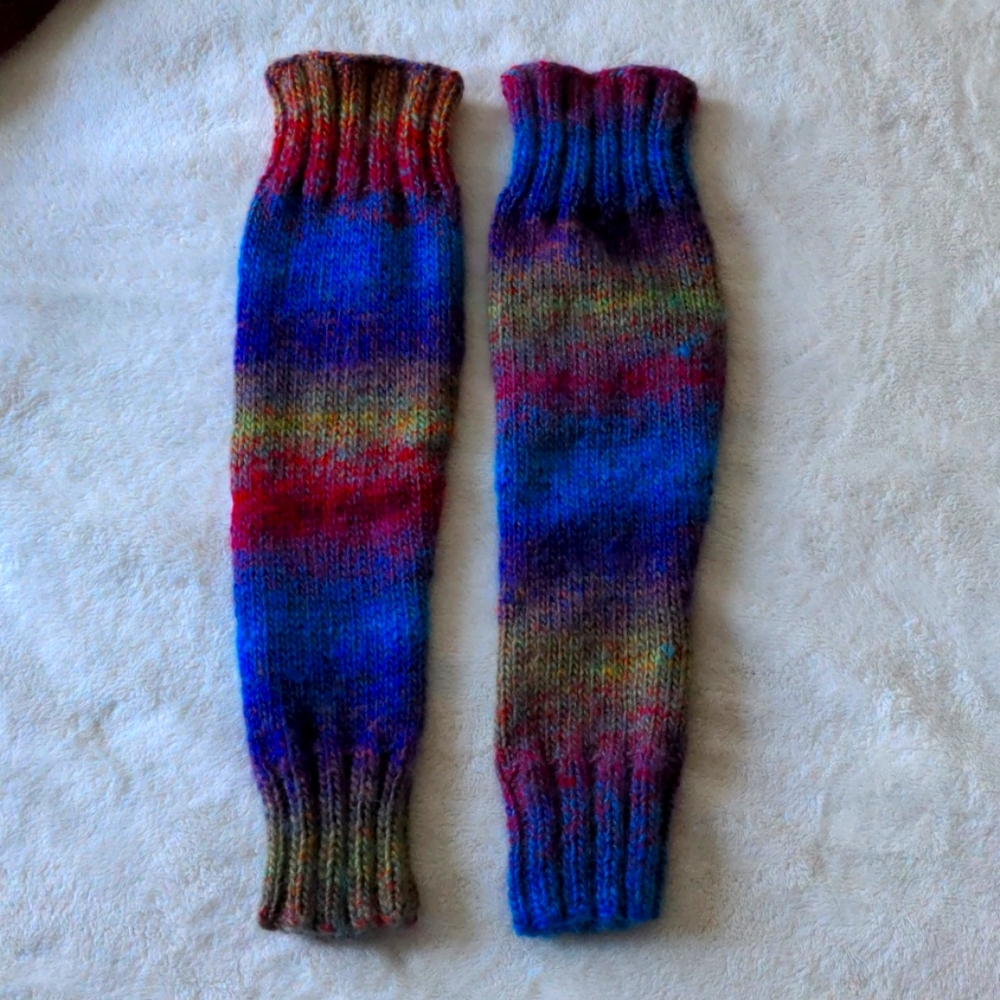 Fingerless hand/arm warmers